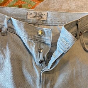 Free People Sky Blue High Rise Jeans